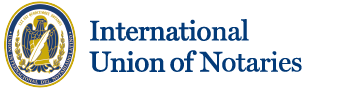 International Union of Notaries logo